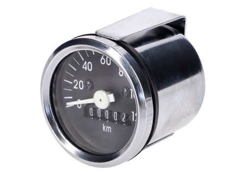 Tacho 48mm 120km - /h, chromring
