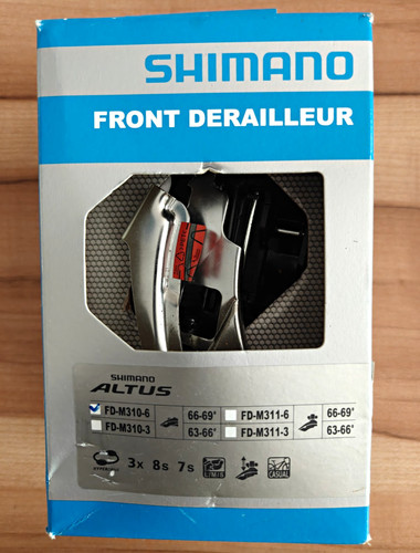 Shimano altus m3130 mtb - fd-m3130-6,