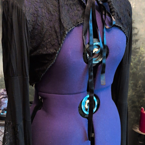 Gothic bolero schwarz spitze - bolero,