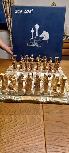 Schachspiel marmor - schachspiel,