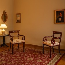 Antike Sessel Louis Philippe