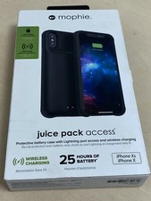 Original Mophie iPhone X/XS Juice Pack Wireless Qi Charging Battery Case