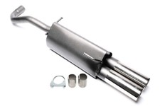 Sportauspuff 2x76mm rund