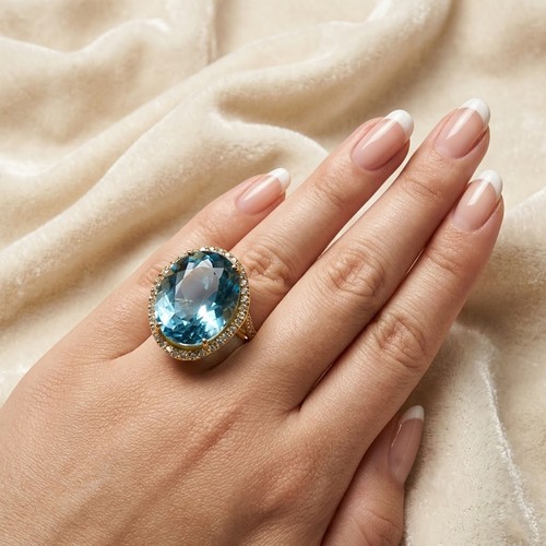 Klassisch meerblauer aquamarin - meerblauer,