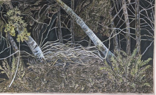Billy childish night forest - billy, "night