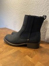 Stretchschaft Stiefel Blau