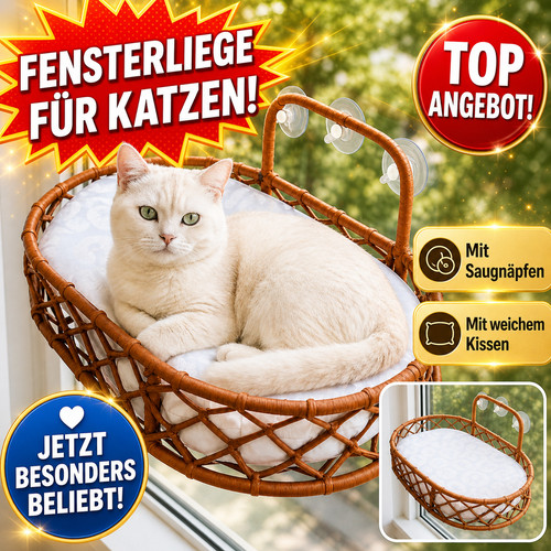 Katzen fensterliege mit - katzen,