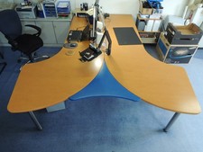 Doppel-Schreibtisch, edle