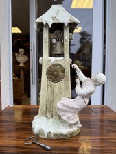 Lenzkirch Porzellan Tisch Uhr