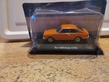 Fiat 1600 Sport 1970 Orange 1:43  Modellauto