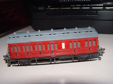 Fleischmann 1406-R, Abteilwagen Export GB, rot, aus 1958, guter Zustand, selten