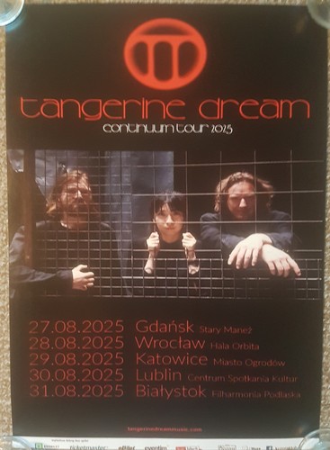 Tangerine dream poster 2025 - dream,