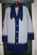 Selbstgestrickte Jacke, Gr. ca.40/42