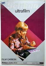 ♥ Pelikan Kohlepapier ultrafilm FILM CARBON 410/10 A4 21x31cm 3 Blatt 70er ♥