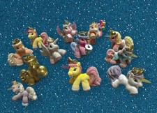 ❤️ 12 Filly Einhörner - Unicorn - goldenes Einhorn ❤️