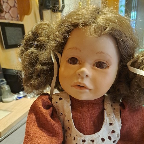 Seltene künstlerpuppe gunda - künstlerpuppe,,
