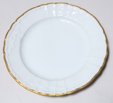 KPM Rocaille mit Goldstaffage,  Speiseteller 26,7 cm (mehrere vorhanden)