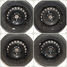 Mercedes A-Klasse W169 Original Stahl-Felgen Winter-Reifen 185/65 R15 88T