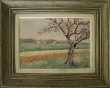 L. GERARD - ÖLGEMALDE POINTILISMUS IMPRESSIONISMUS