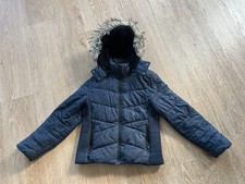 Schöne Winterjacke, blau