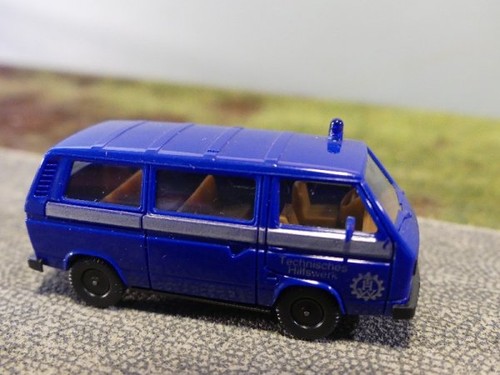 Herpa t3 thw - 1/87, bus