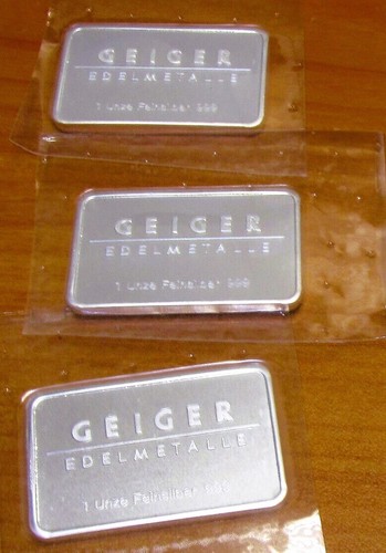 Geiger feinsilberbarren - geiger,