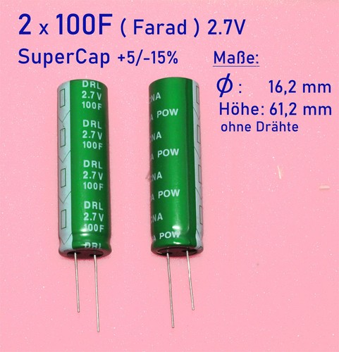 100 farad 2 - f, /