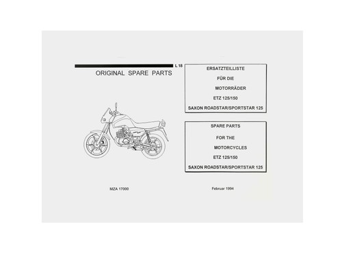 Ersatzteilkatalog mz etz - ersatzteilkatalog,
