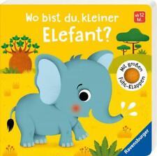 Ravensburger Pappbilderbuch Wo bist du, kleiner Elefant? 43871