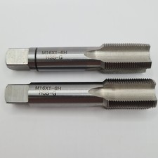 M16 x 1 Handgewindebohrer 2 tlg. Innengewindeschneider Gewindebohrer