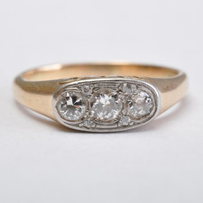 Art Deco Diamantring schöne