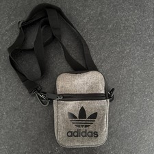 Adidas Originals Unisex Mini Messenger Crossbody Umhängetasche Grau 2015 
