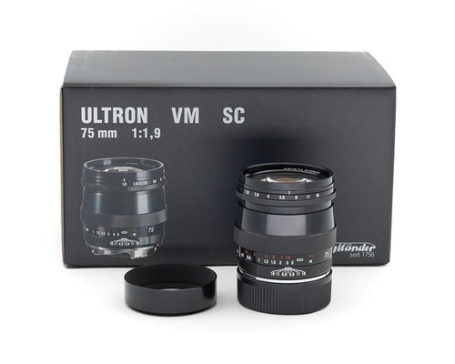 Voigtländer ultron 75mm 9 - ultron, 1.9