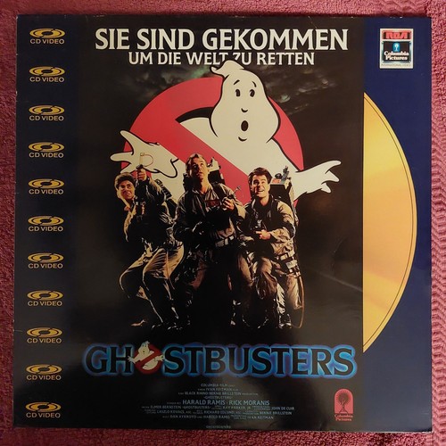 Laserdisc ghostbusters - laserdisc, •