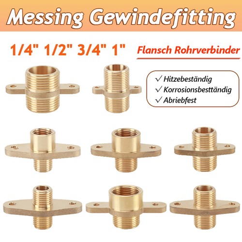 Messing gewindefitting - messing,
