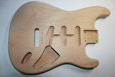 US red alder Strat Body 56 mm