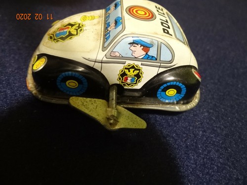Blechspielzeug polizeiauto - blechspielzeug, vw
