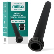 Millto™ Geberit Spülkasten Rohr 45x370 Wand WC Verbindung Spülrohr Wasserrohr
