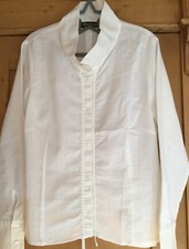 Sulu Kerstin Bernecker Blus weiß Größe 38 M