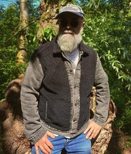 Jeansjacke Levis L mit Fell