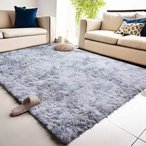 Flauschiger teppich für - teppich,