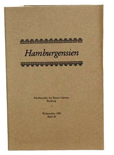 Hamburgensien band - hamburgensien,