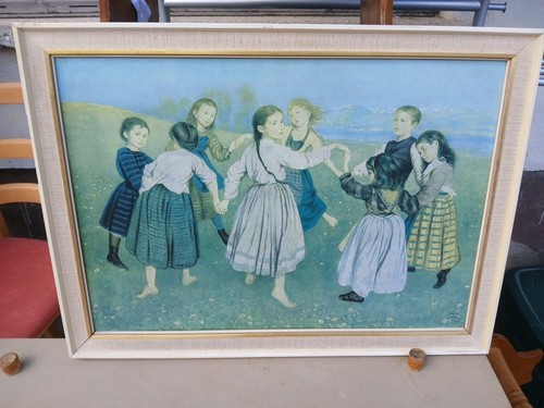 Ddr wandbild kinderreigen - kinderreigen, von