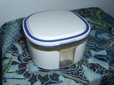 Tupperware SKYLINE klein 0,7 Liter weiß Aufbewahrung stapelbar 700 ml