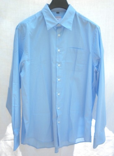 Hemd blau travel master - hemd, 46