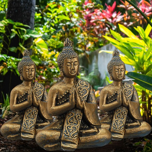 Buddha statue sitzend - statue,