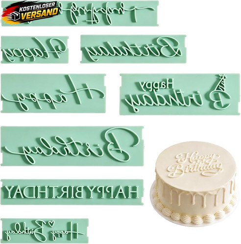 Stück fondant buchstaben - fondant,