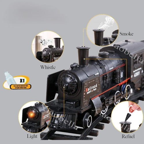 Elektrischer dampfzug set - dampfzug,