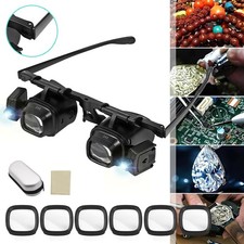 Kopfbandlupe mit Led Kopf