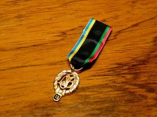 Deutsches Sportabzeichen DSB Gold "15" - 16 mm Miniaturschnalle Orden Bundeswehr